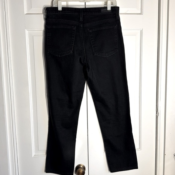 AG 5 Pocket Black Sophia Ankle Style Crop Jeans NWT - Picture 3 of 11